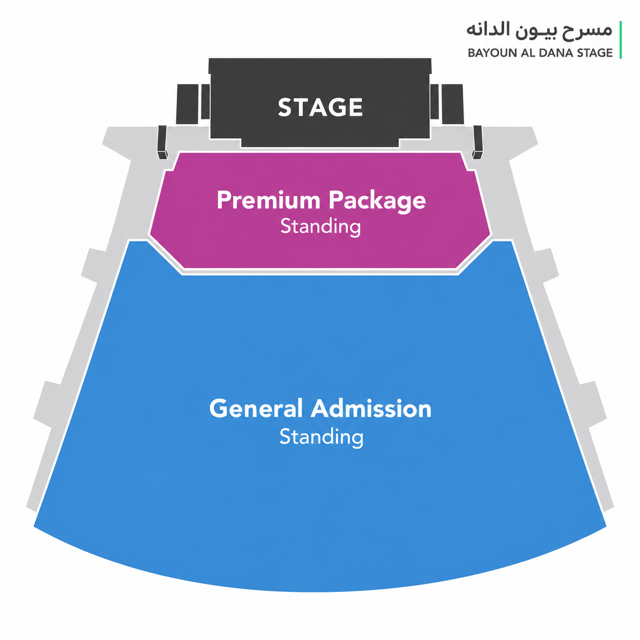 Stadium Seat Map