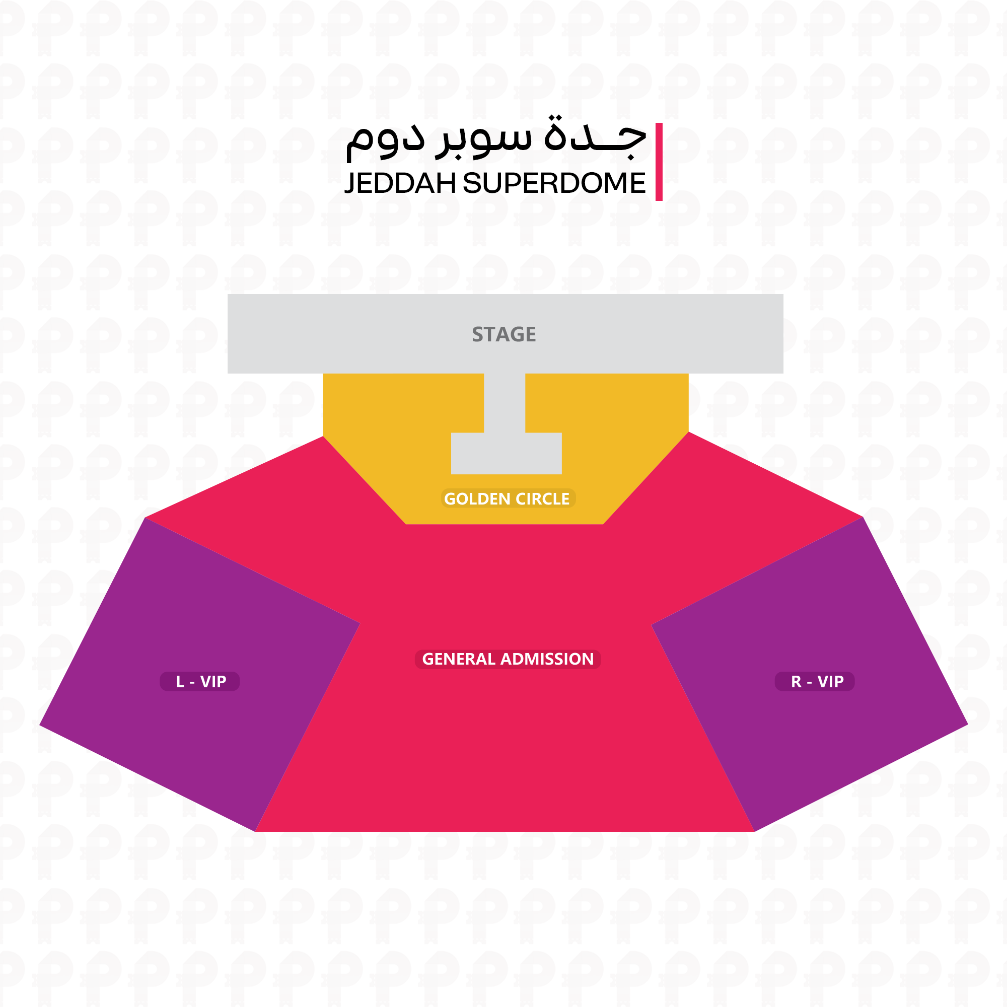Stadium Seat Map