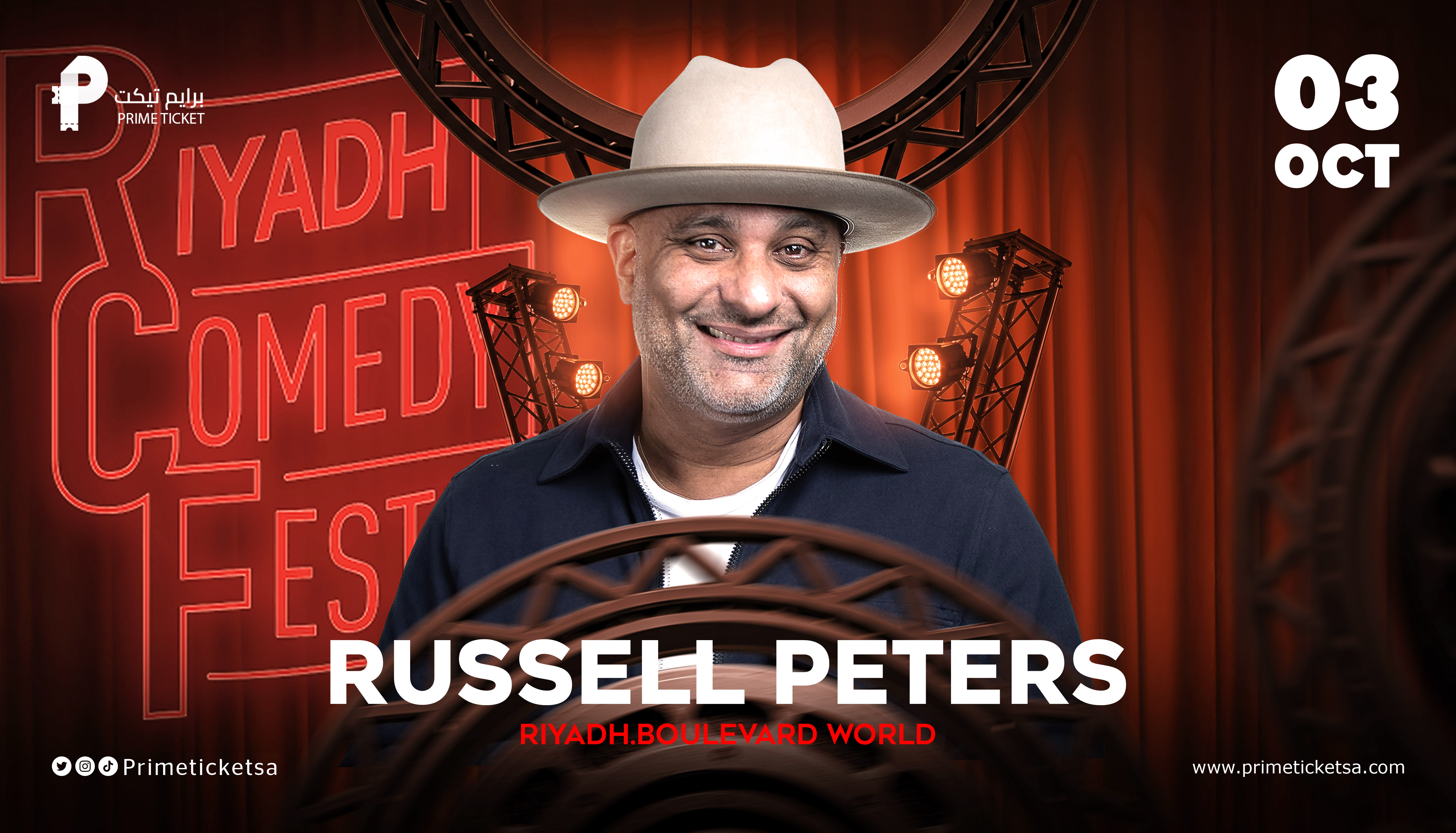 Russell Peters In Riyadh Second Night