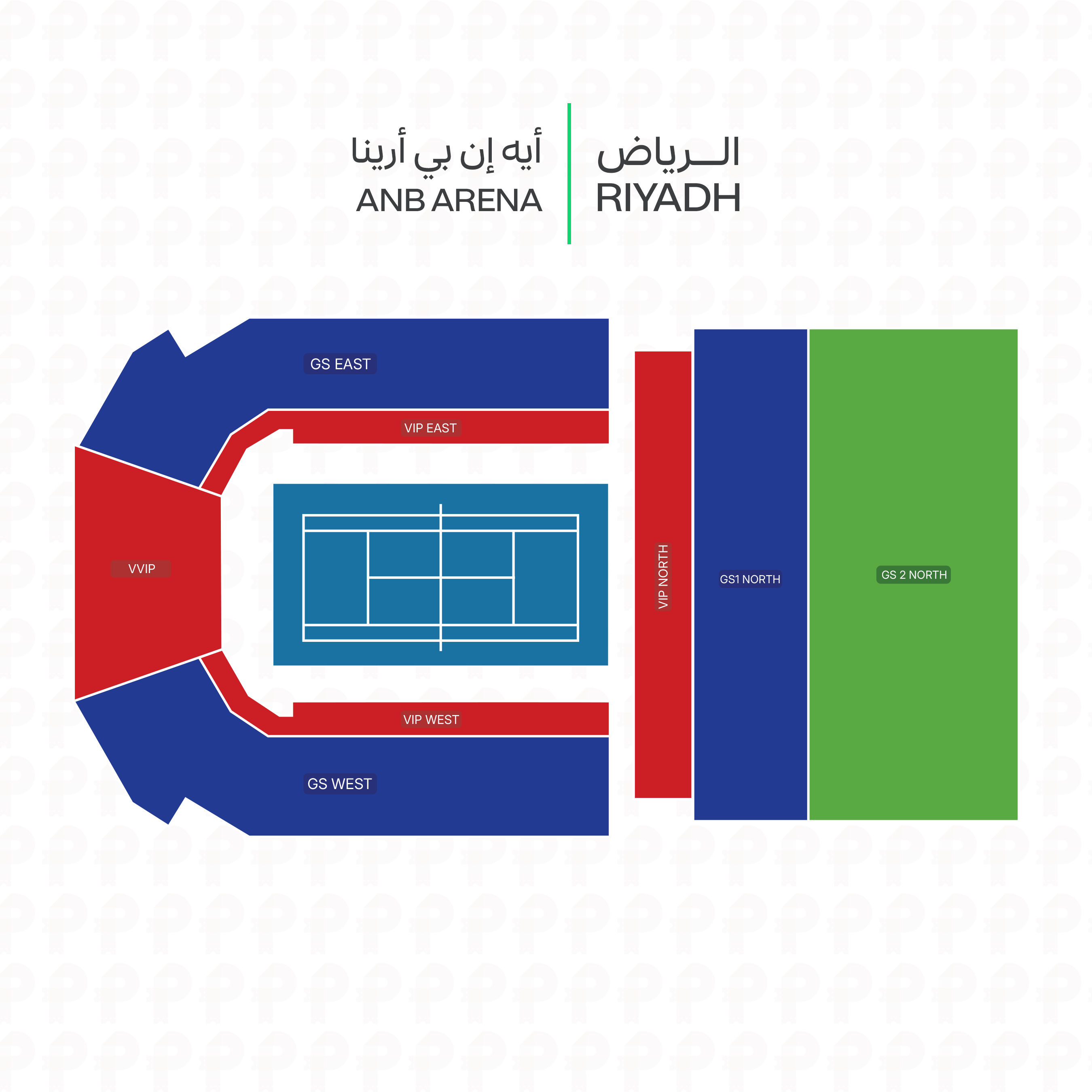 Stadium Seat Map